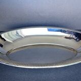 Oval stainless steel dish