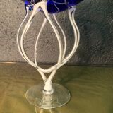 Murano, stretched glass standing cut. 1960