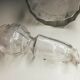 Bouteille en verre vintage