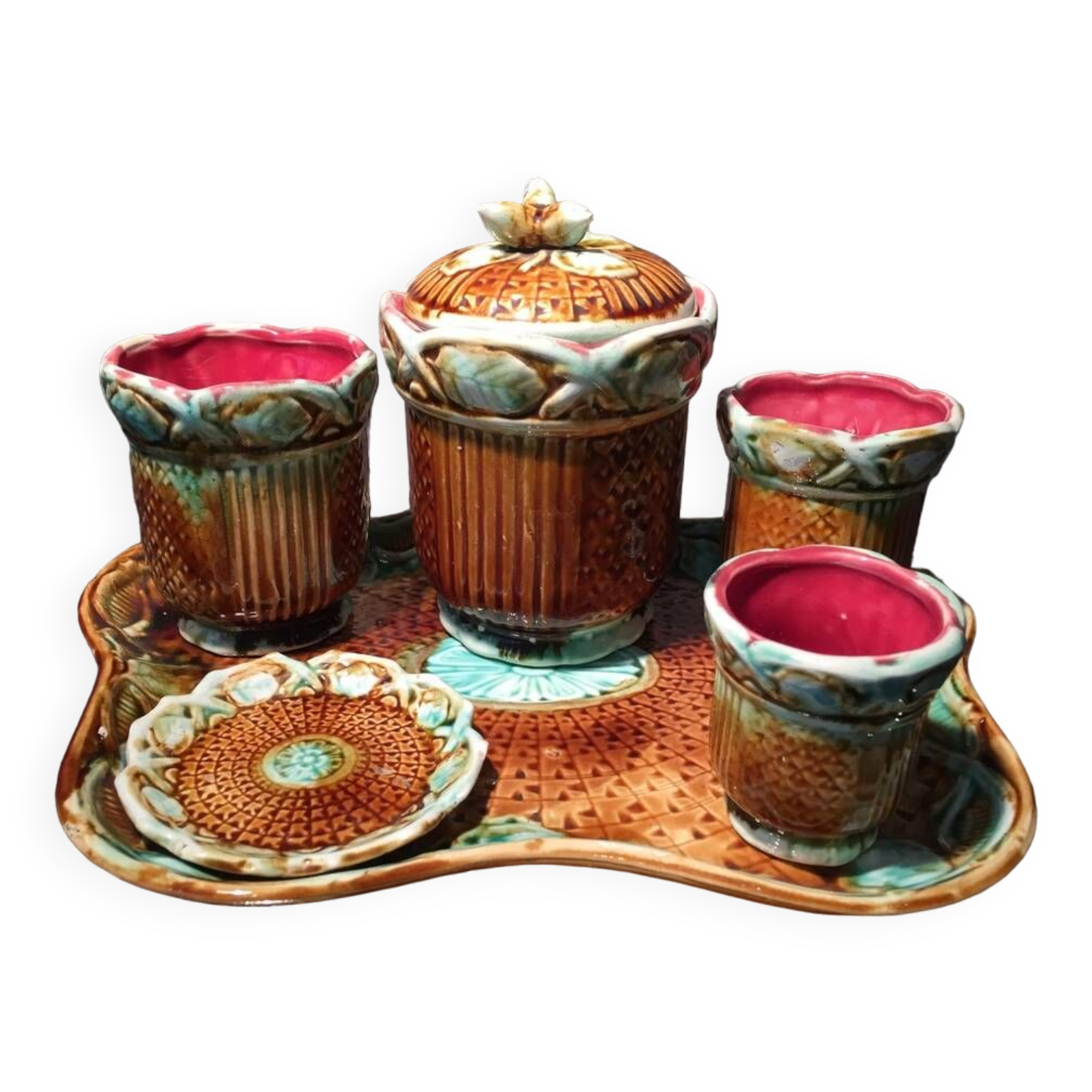 Smoker's set in onnaing slurry 1930s 1940s