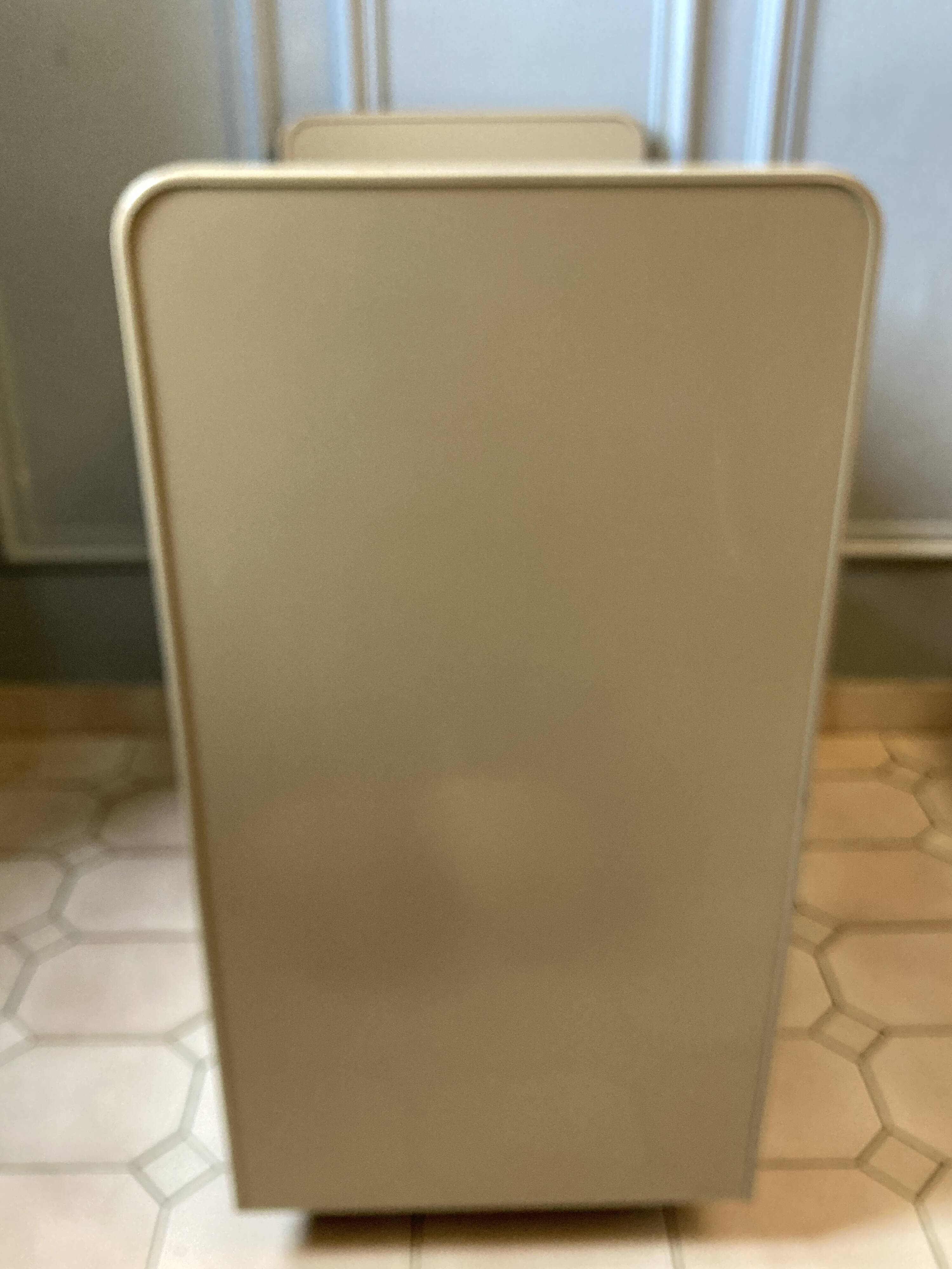 Low rolling and industrial furniture from the 70s