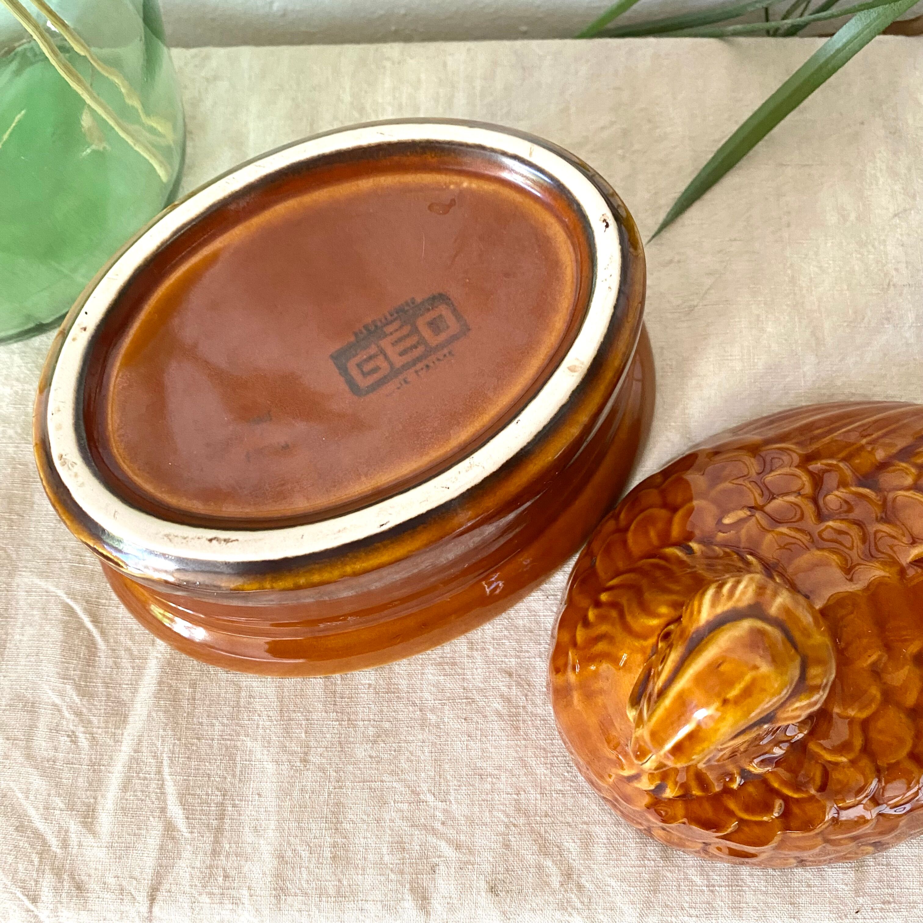 Ceramic terrine hen Geo