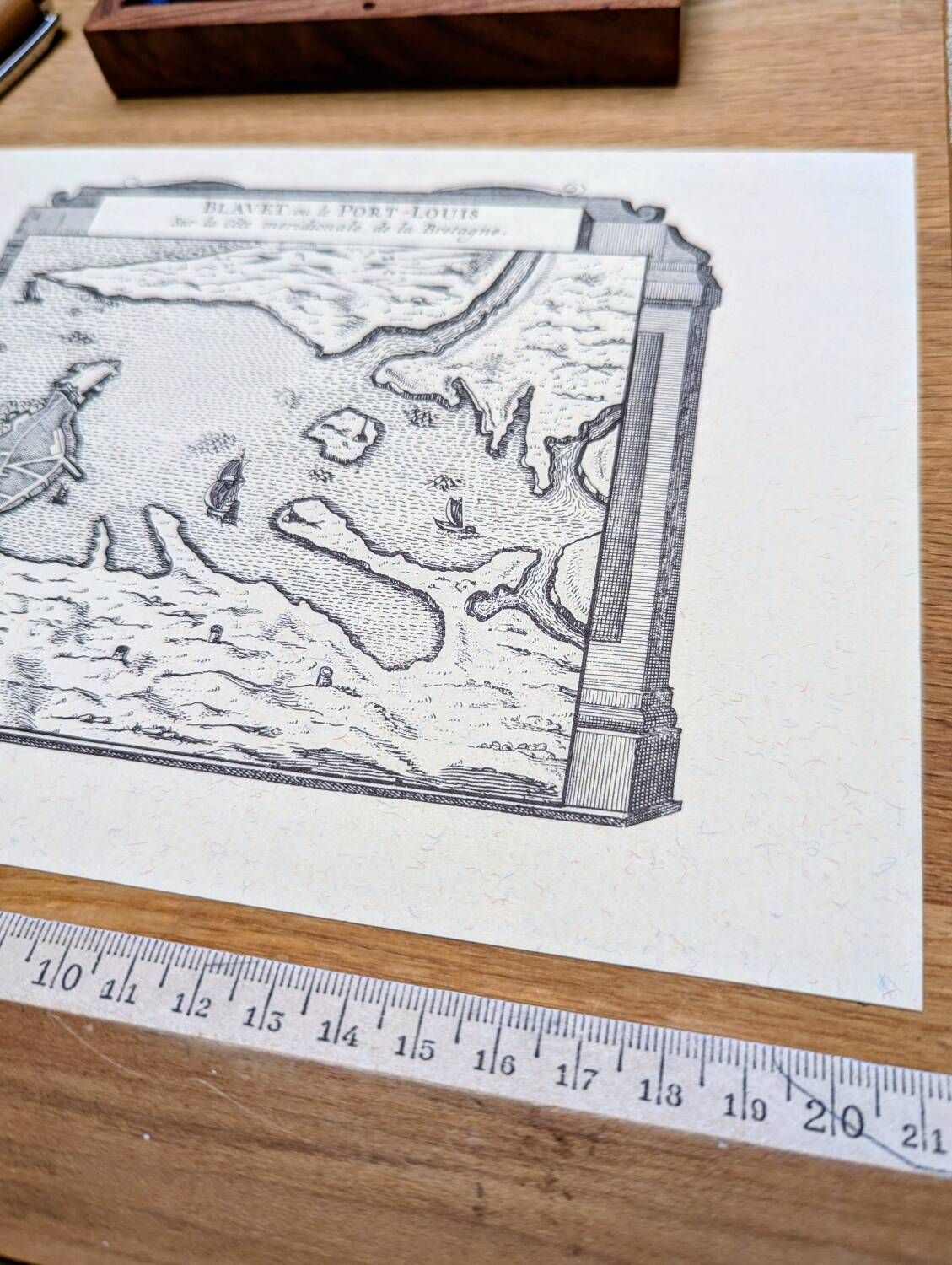 Printed in 1970, Port-Louis, Brittany.