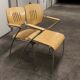 Lot of 6 "Golf" model chairs designed by Francesco Zaccone for the Brunner brand