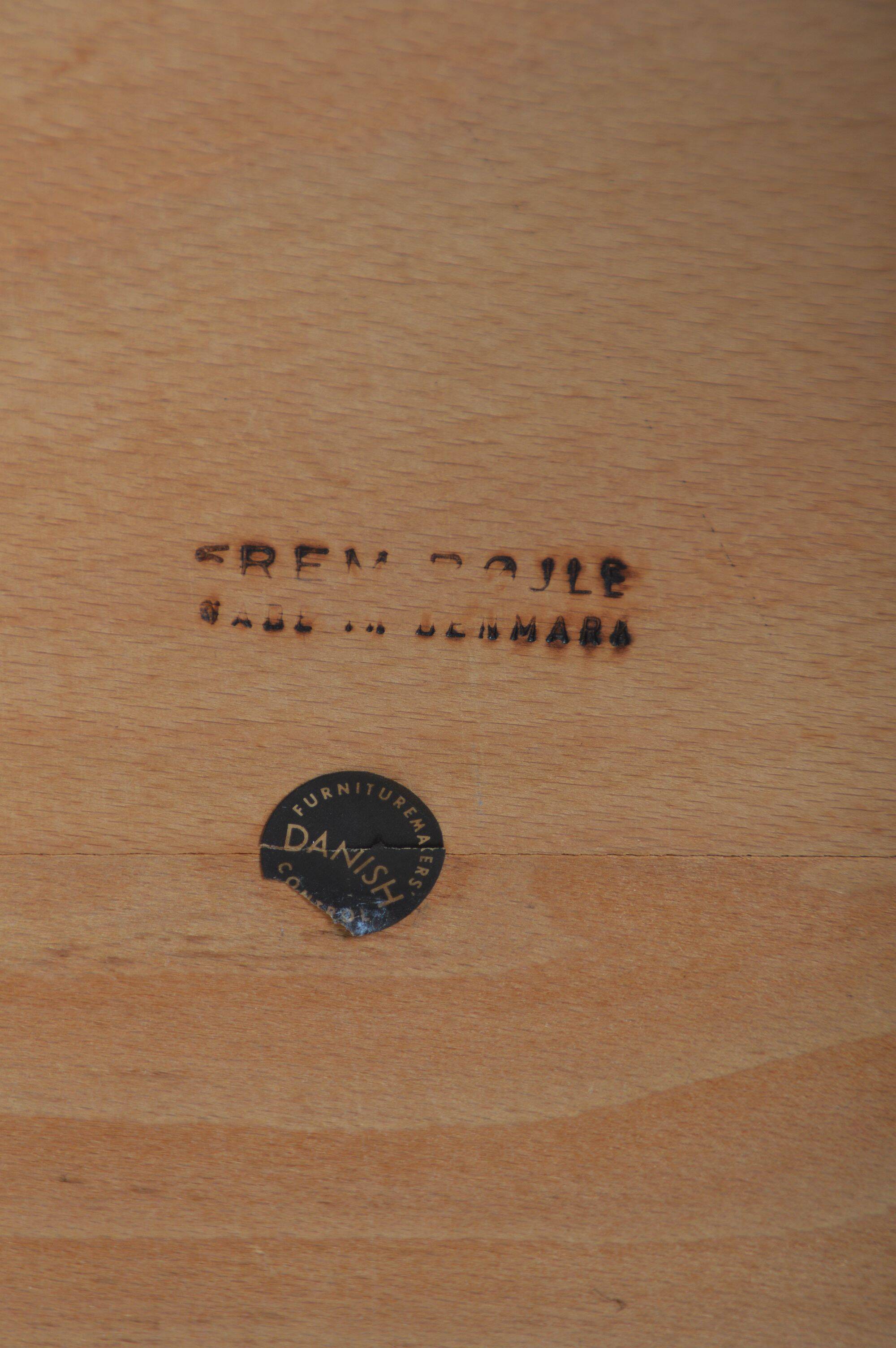 Danish office chair designed by Poul Volther for Frem Røjle, 1950s