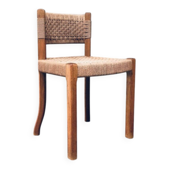 Mid-Century Rope Side Chair, Sweden, 1960s