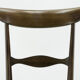 Set of 4 chairs Campanino Chiavari walnut by Fratelli Levaggi 1950