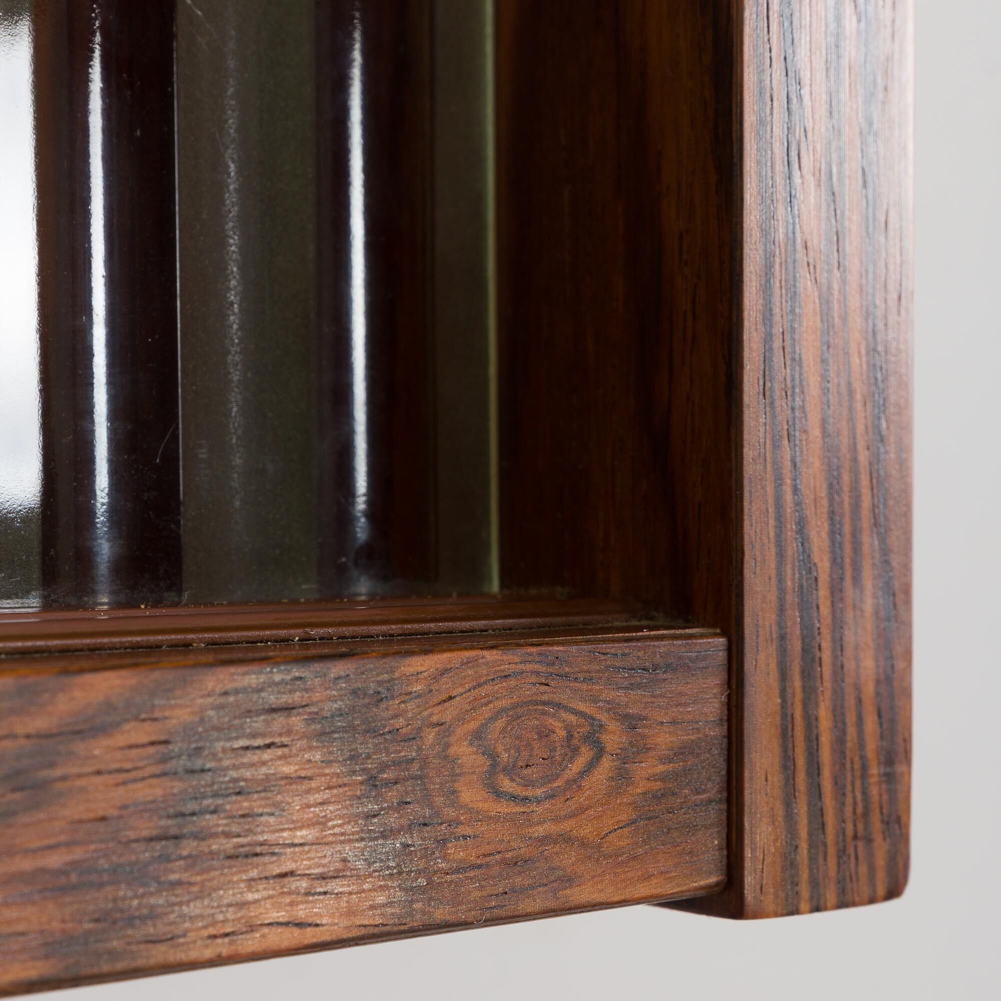 Preben Sorensen Danish mid century rosewood  wall unit with floating desk, PS system,  Randers, 1960