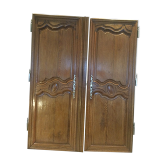 Portes d'armoire ancienne
