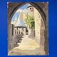 Huile sur panneau vintage