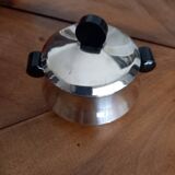 Ensemble cafetière ou théière pot à lait sucrier Art Deco