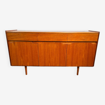 Buffet vintage rétro en teck du milieu du siècle