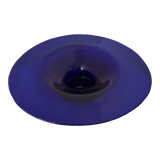 Empty pocket vintage cut in blue glass paste