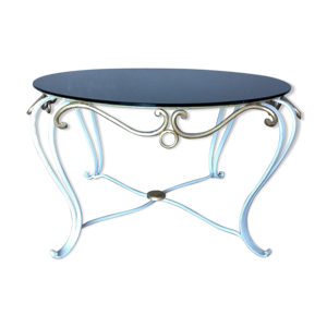 table basse en fer forgé