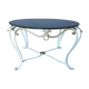 Wrought iron coffee table