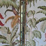 30'S French Tapestry Screen, XX-style classic printed canvas, 3 panels