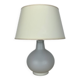 Lampe en verre opalin par Verre Lumière, années 70