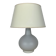 Lampe en verre opalin par Verre Lumière, années 70