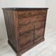 Commode ancienne en acajou flammé de style louis philippe