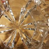 Thick glass ashtray or pocket