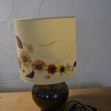 Openwork ceramic lamp