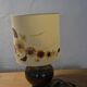Openwork ceramic lamp