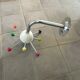 Sputnik wall coat rack
