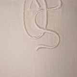 Old monogrammed sheet