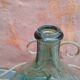 Lady Jeanne old bubbled glass - 10 liters - height 37 cm ( i )