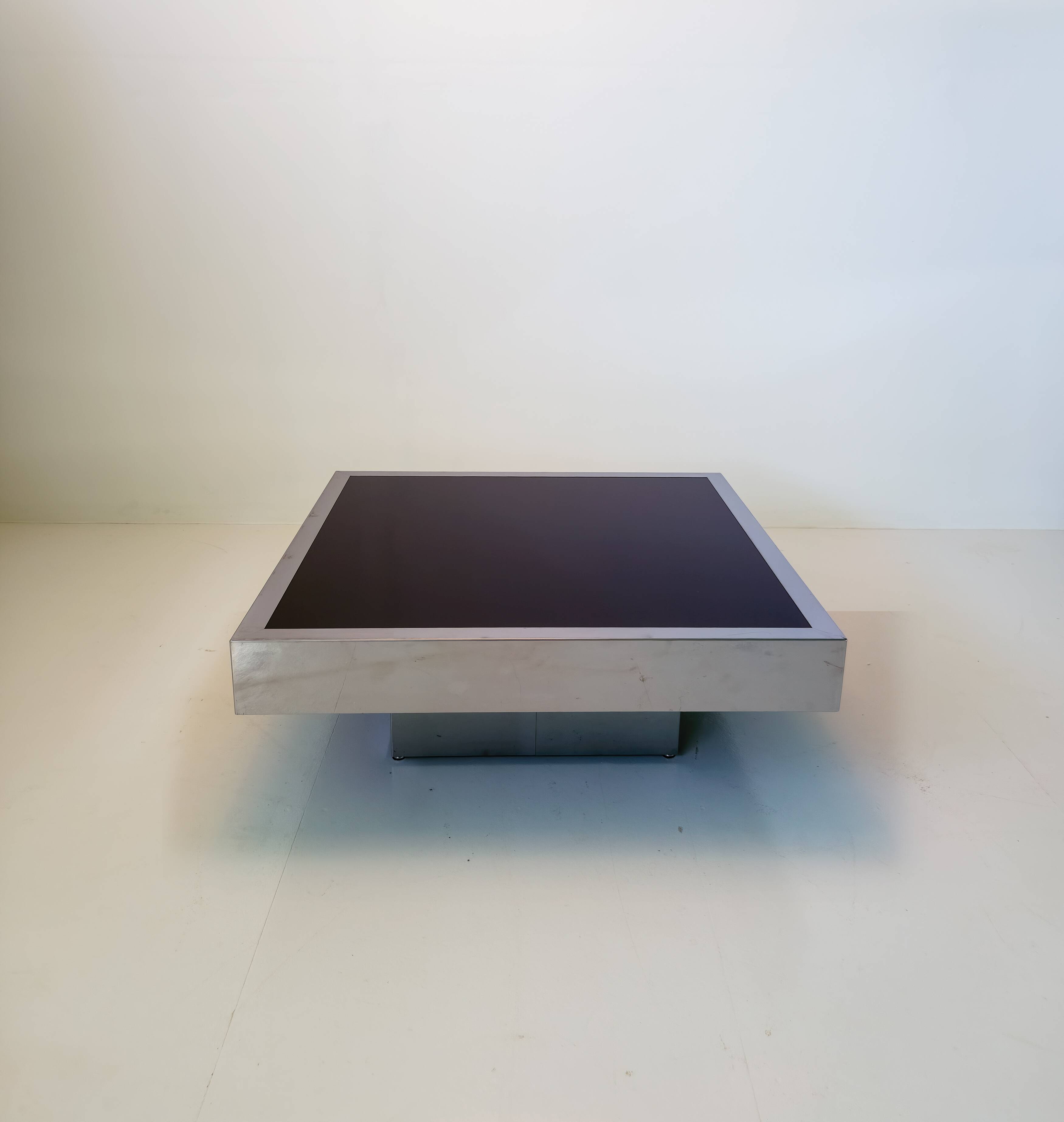 Willy Rizzo pour Cidue – Table basse, Italie, années 1970