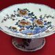 Gien compote dish with peony decoration 24 x 11 cm