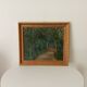 Oil painting by René Férréol Ringenbach "Chailluz Forest"
