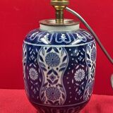 Lamp base, Asian porcelain vase, ideogram