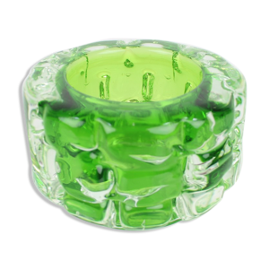 cendrier en verre du milieu du siècle conçu par František Vizher, années 1960
