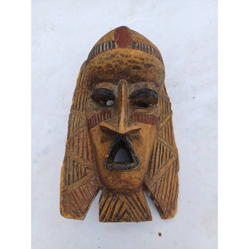 African wooden mask