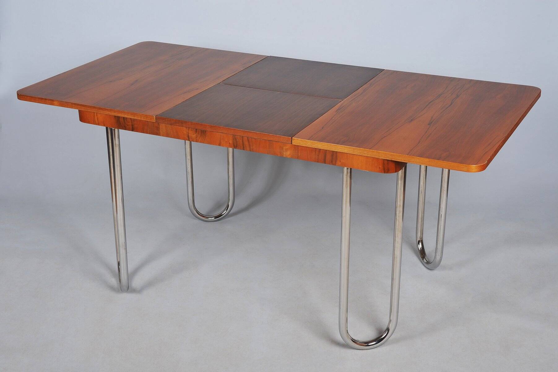 Bauhaus Folding Table in Oak by J. Halabala for Up Zavody, Czech, 1930s
