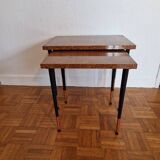 Set of 2 vintage nesting tables