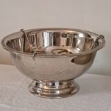 Silver metal champagne basin