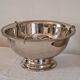 Silver metal champagne basin