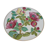 Paris porcelain plate with floral decoration