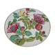 Paris porcelain plate with floral decoration