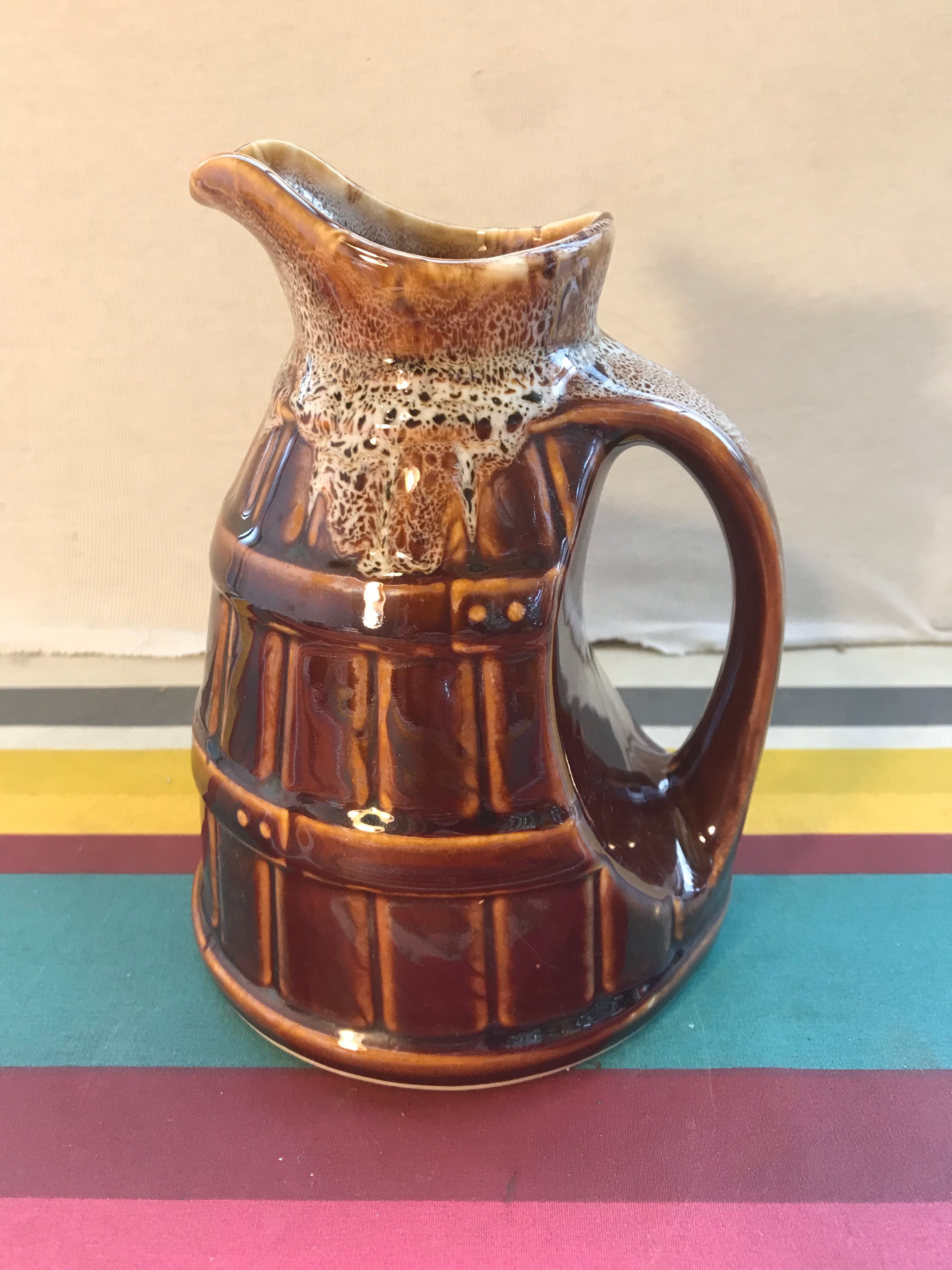 Old ceramic pitcher