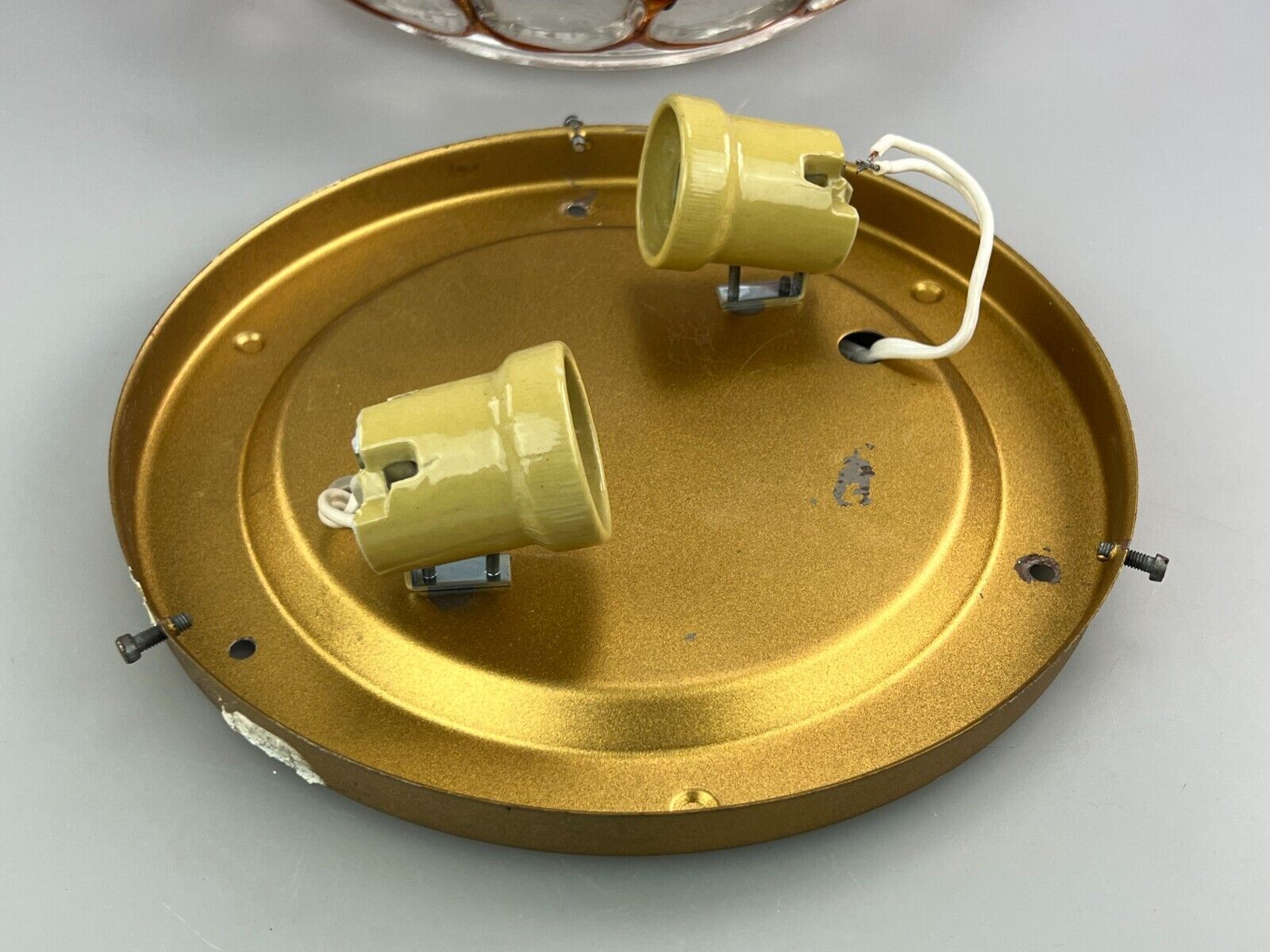 60s 70s wall lamp Hillebrand space age design