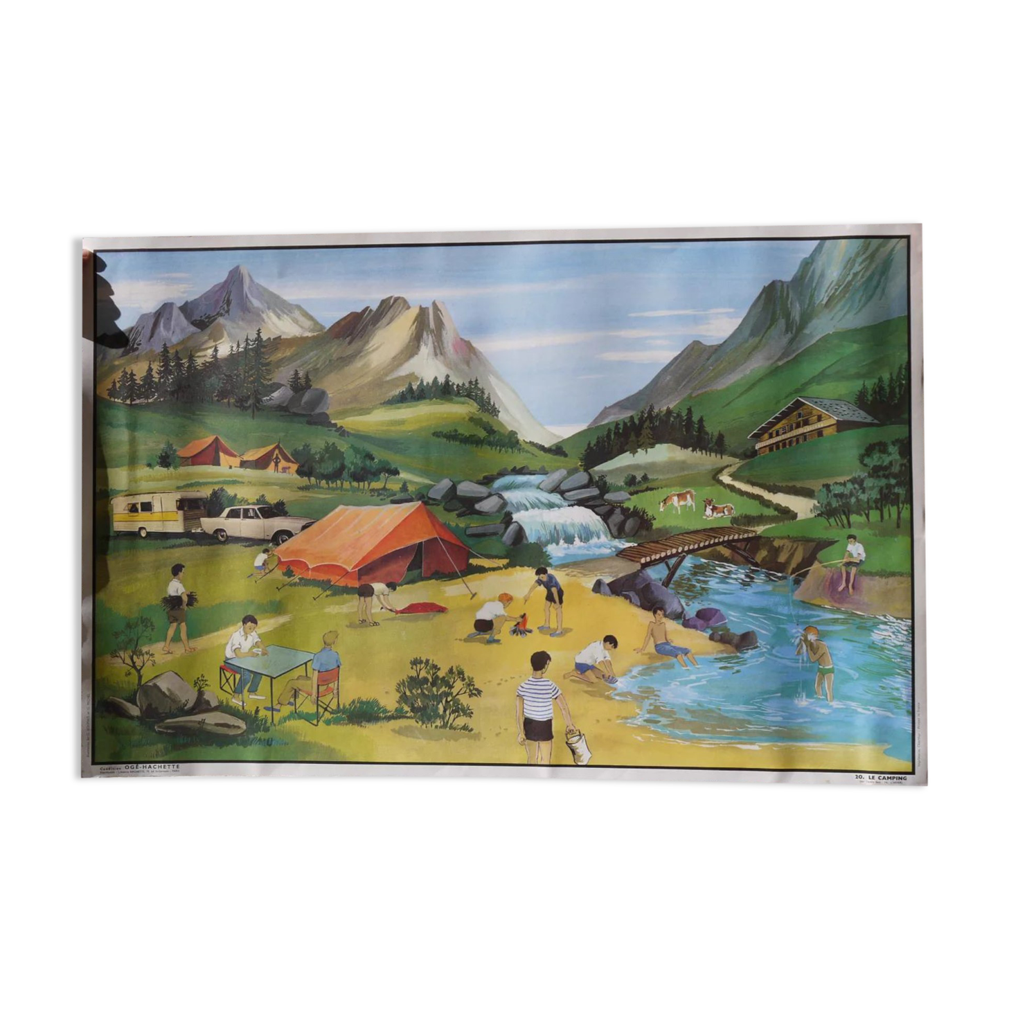 Camping & Winter School Poster