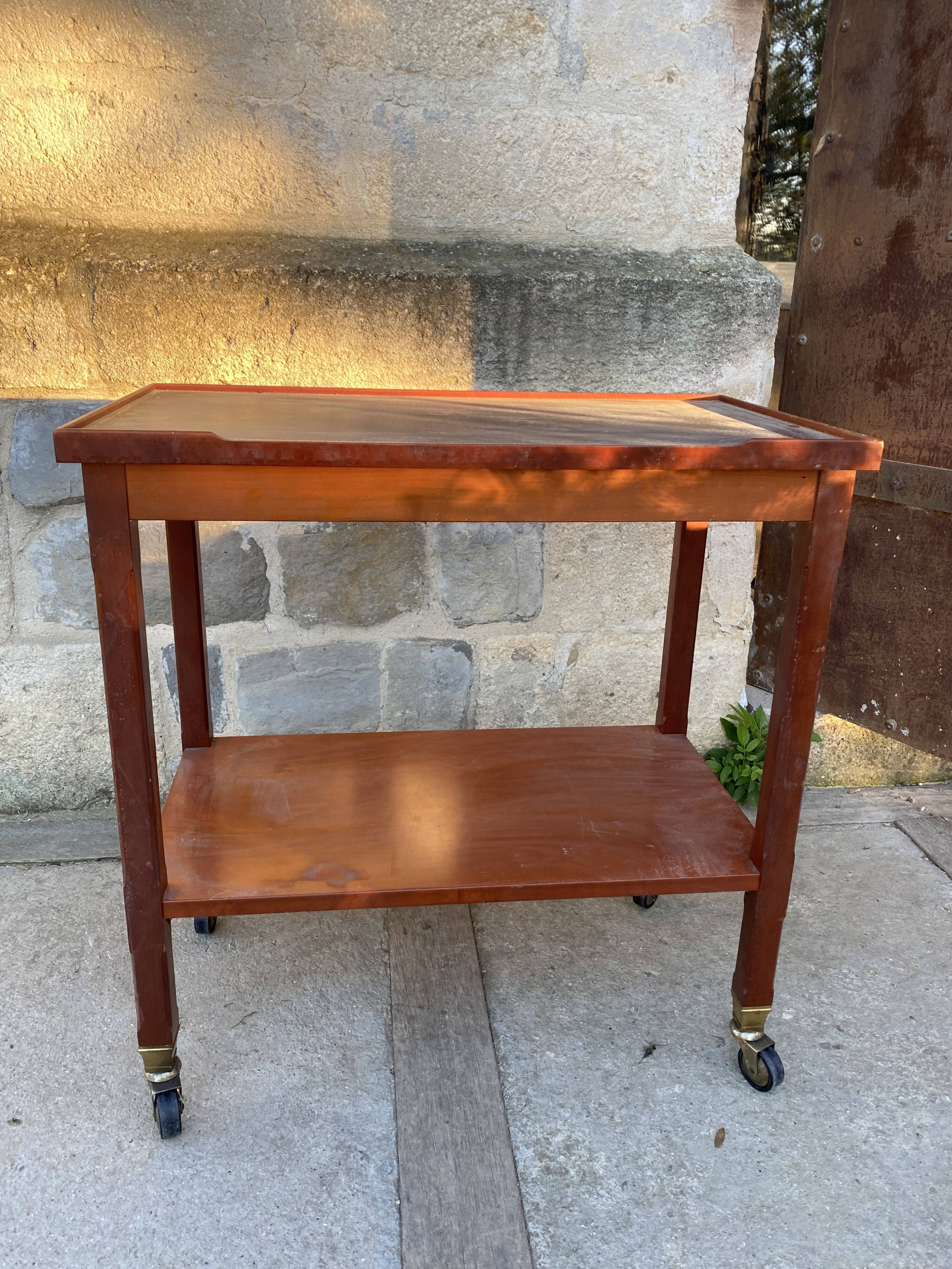 Leather and brass rolling service