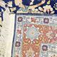 Kashmir silk oriental rug: 1.50 x 2.20 metres