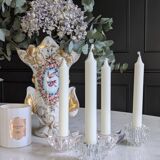 Set of candlesticks from the 70s.