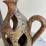 Ceramic candle holder to identify