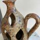 Ceramic candle holder to identify
