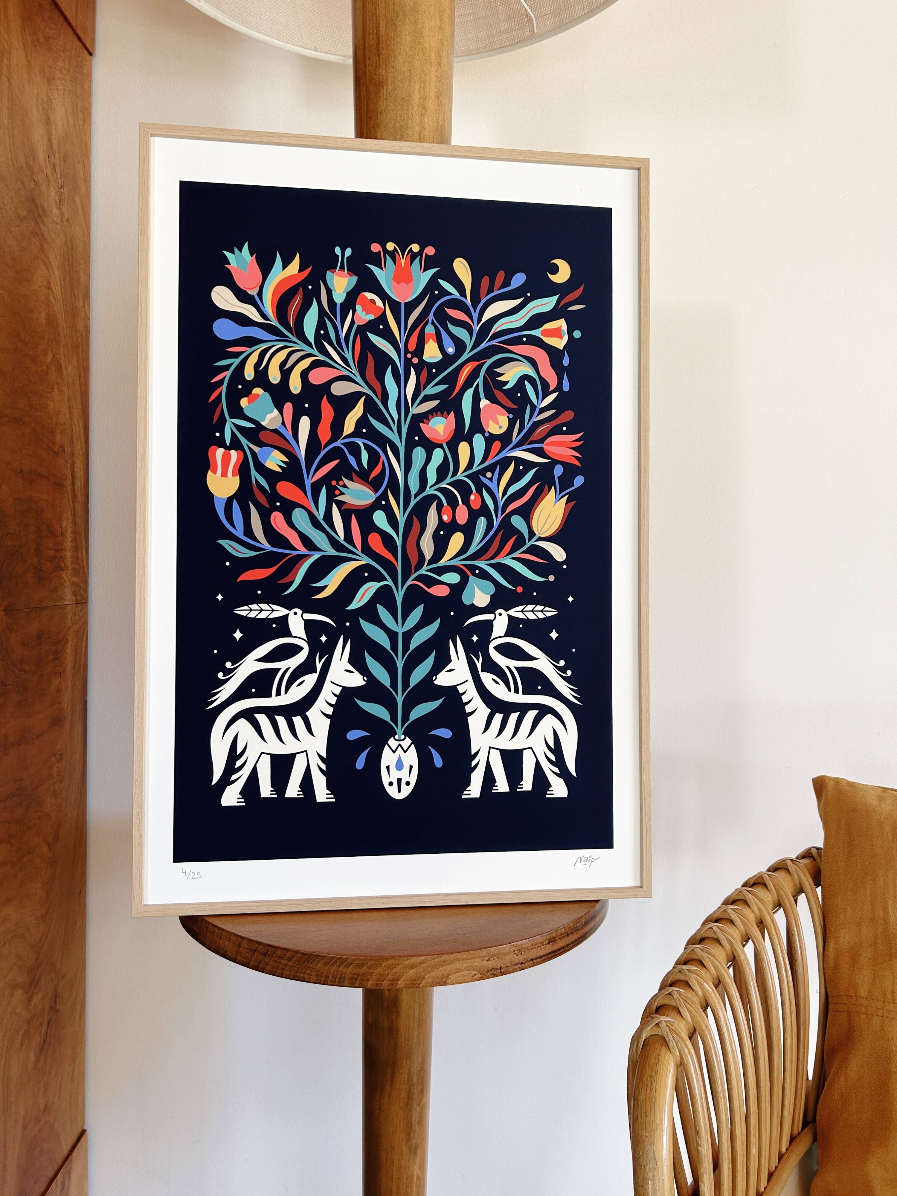 Street artist art poster, limited edition